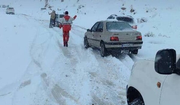 ۴ جاده اصلی جنوب آذربایجان غربی به علت کولاک مسدود شد