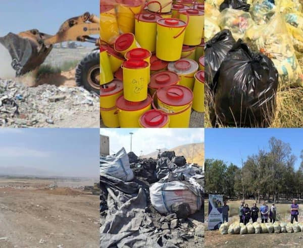 جمع‌آوری ۱۶ هزار تُن نخاله از محورهای مواصلاتی آذربایجان‌غربی