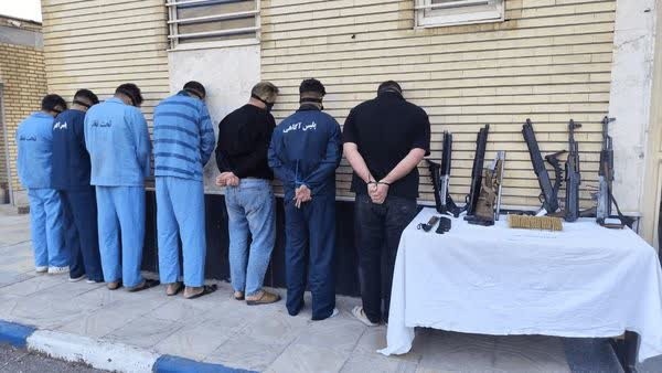  ۸ قبضه سلاح در آذربایجان غربی کشف شد