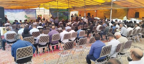 عملیات اجرایی گلخانه ۵۰ هکتاری مزرعه مهر وطن آغاز شد